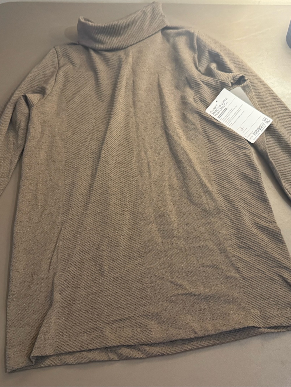 Athleta  flurry  shine turtleneck